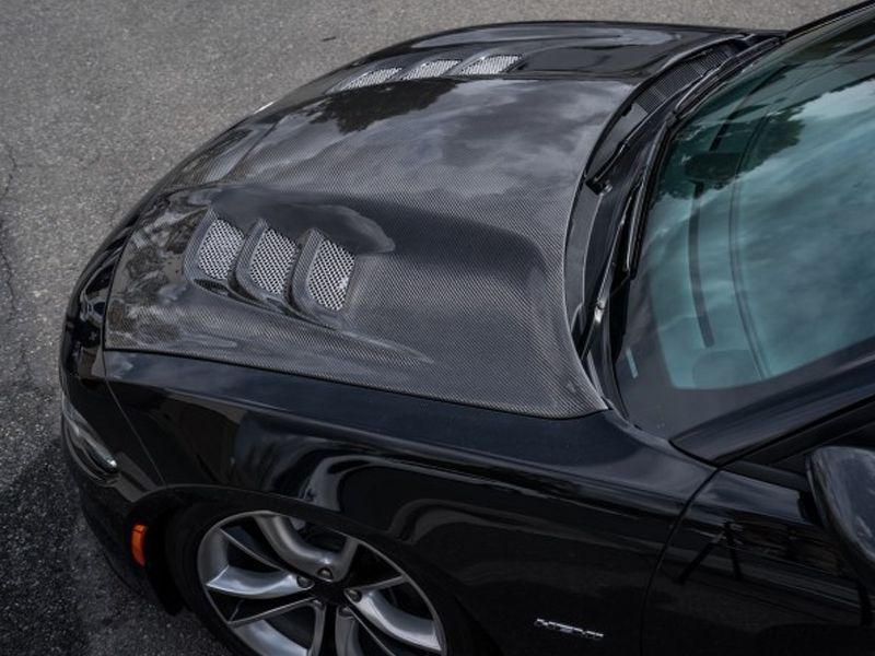 20152023 Charger Viper Styled Heat Extractor Hood